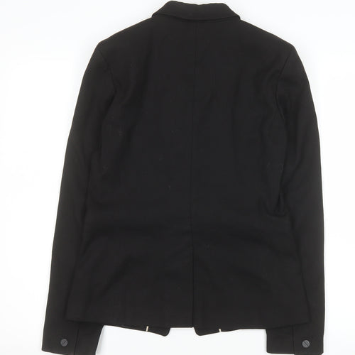 Next Women's Black Tailored One-Button Blazer Size 10