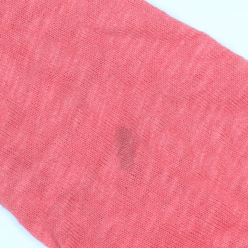 White Stuff Women’s Pink Cotton Linen Long Sleeve Open Cardigan Size 10