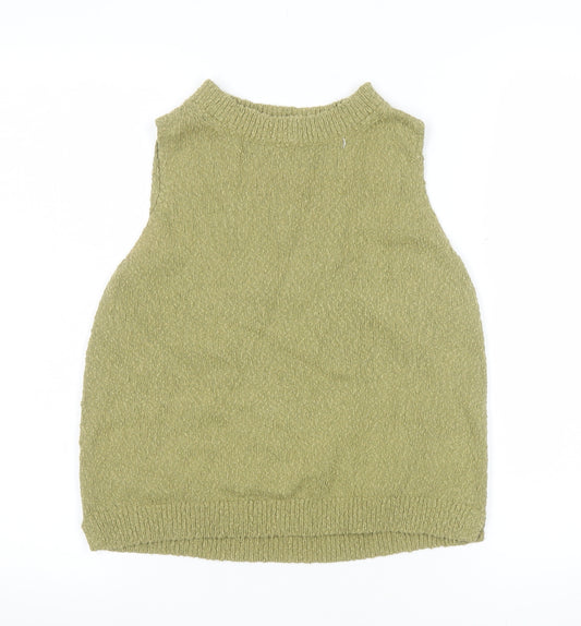 Marks and Spencer Women’s Green Sleeveless Knit Tank Top Size S