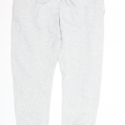 Bench Men's Grey Jogger Trousers XL Regular Fit Casual Activewear