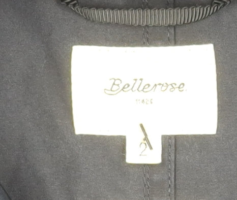 Bellerose Women's Blue Hooded Long Parka Coat Size S