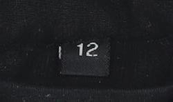 Klass Women's Black Long Overcoat Size 12 Regular Lined Polyester Classic