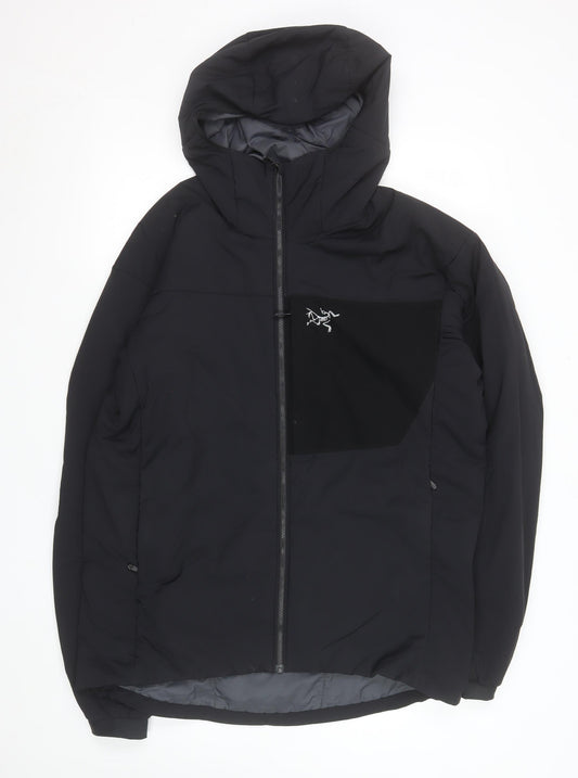 Arc'teryx Men's Black XL Hooded Insulated Puffer Jacket