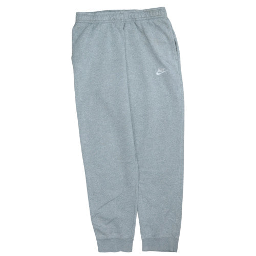 Nike Mens Grey Jogger Sweatpants M Regular Fit Cotton Blend