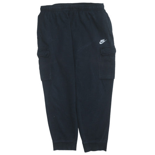 Nike Men's Black XL Cargo Fleece Jogger Trousers