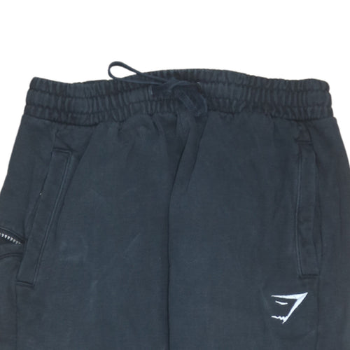 Gymshark Men's Black Jogger Trousers Size S Regular Fit