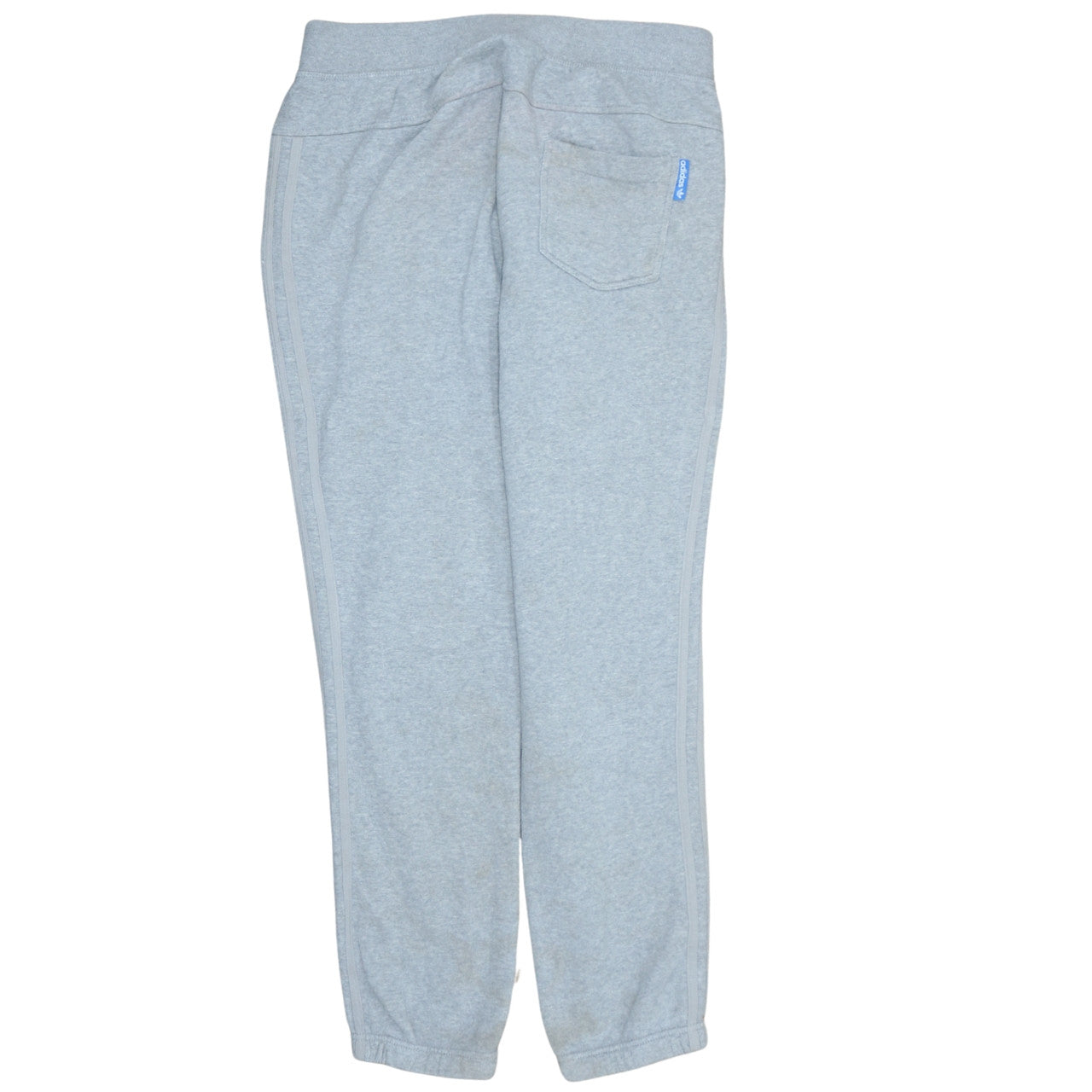 Adidas Men's Grey Joggers L Tapered Fit Casual Sportswear