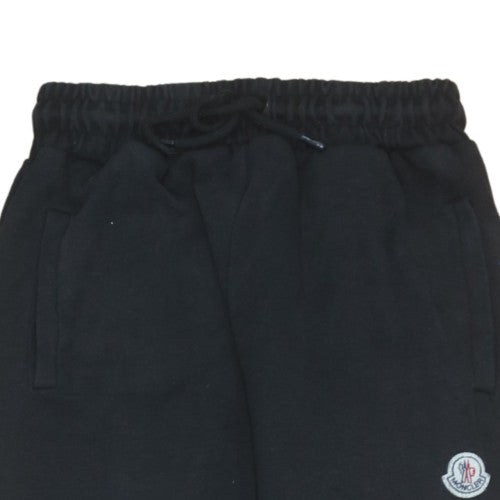 Moncler Men Black Logo Jogger Trousers Size L