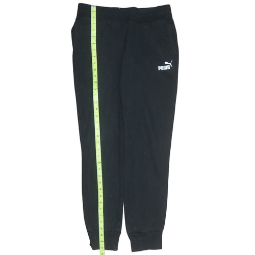 Puma Women's Black Size 10 Fleece Sweatpants Joggers
