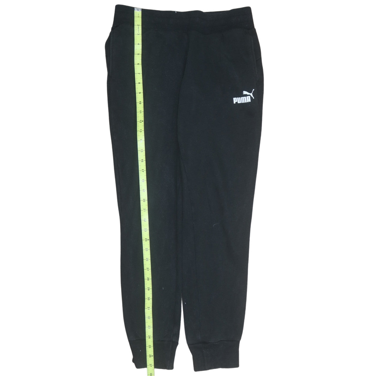 Puma Women's Black Size 10 Fleece Sweatpants Joggers
