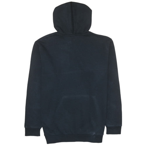 Adidas Men's Black XL Pullover Hoodie with Logo and Kangaroo Pocket