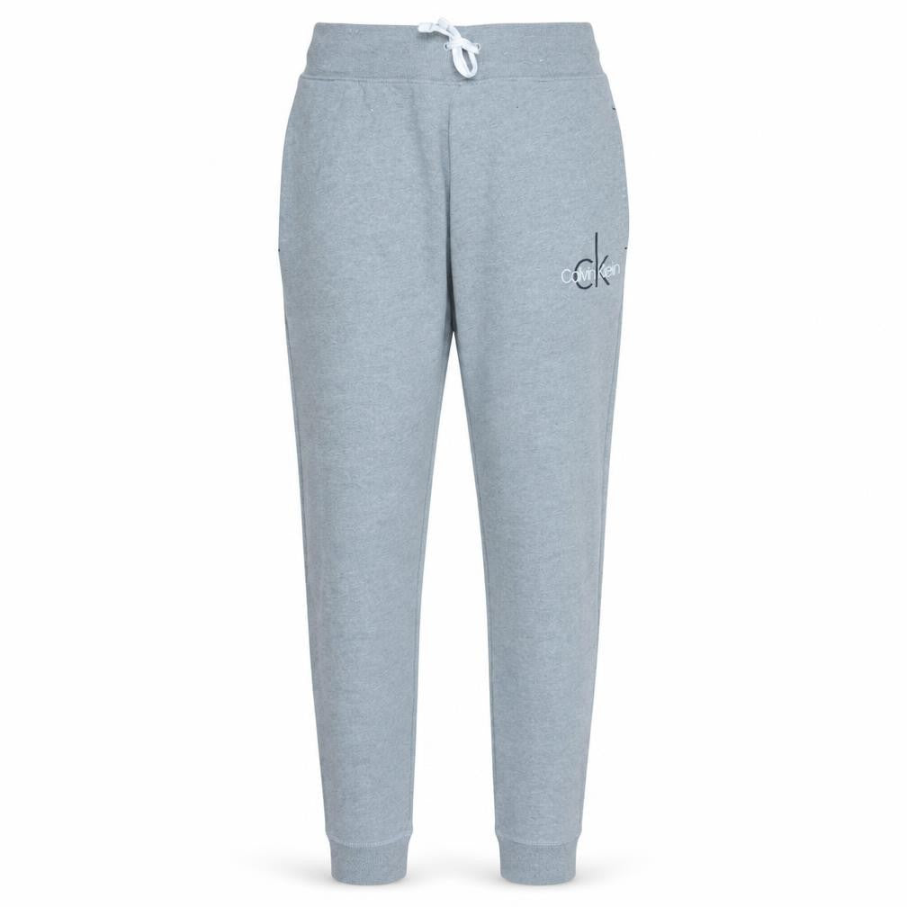 Calvin Klein Men’s Grey Sweatpants M Elastic Waist Tapered Fit