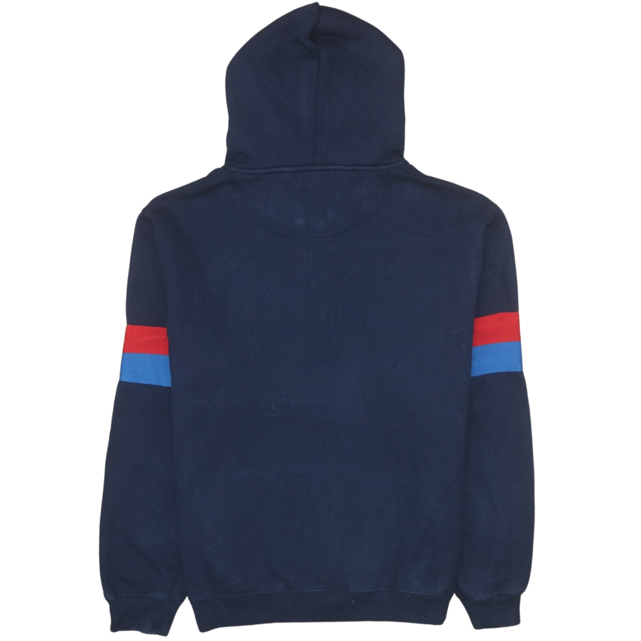 Diesel Men's Blue XL 1/2 Zip Hoodie with Logo and Pocket