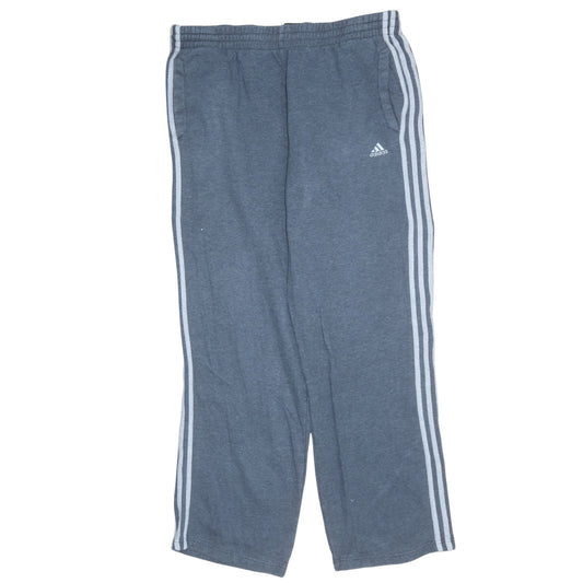 Adidas Men’s Grey Sweatpants L Regular Fit Cotton Blend