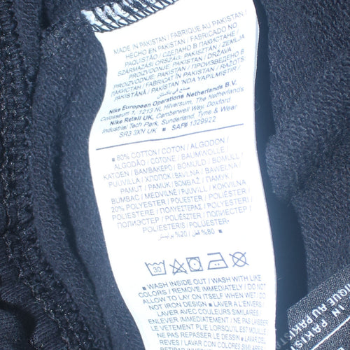 Nike Men's Black XS Jogger Sweatpants Fleece Tapered Fit