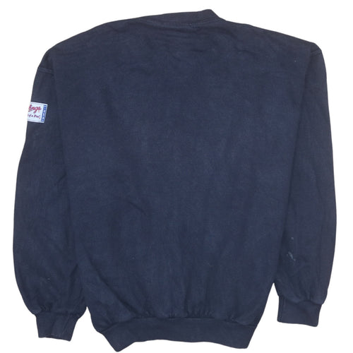Rawlings Mens Blue Colorado Buffaloes Pullover Sweatshirt M