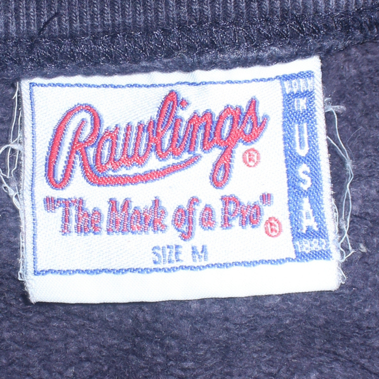 Rawlings Mens Blue Colorado Buffaloes Pullover Sweatshirt M