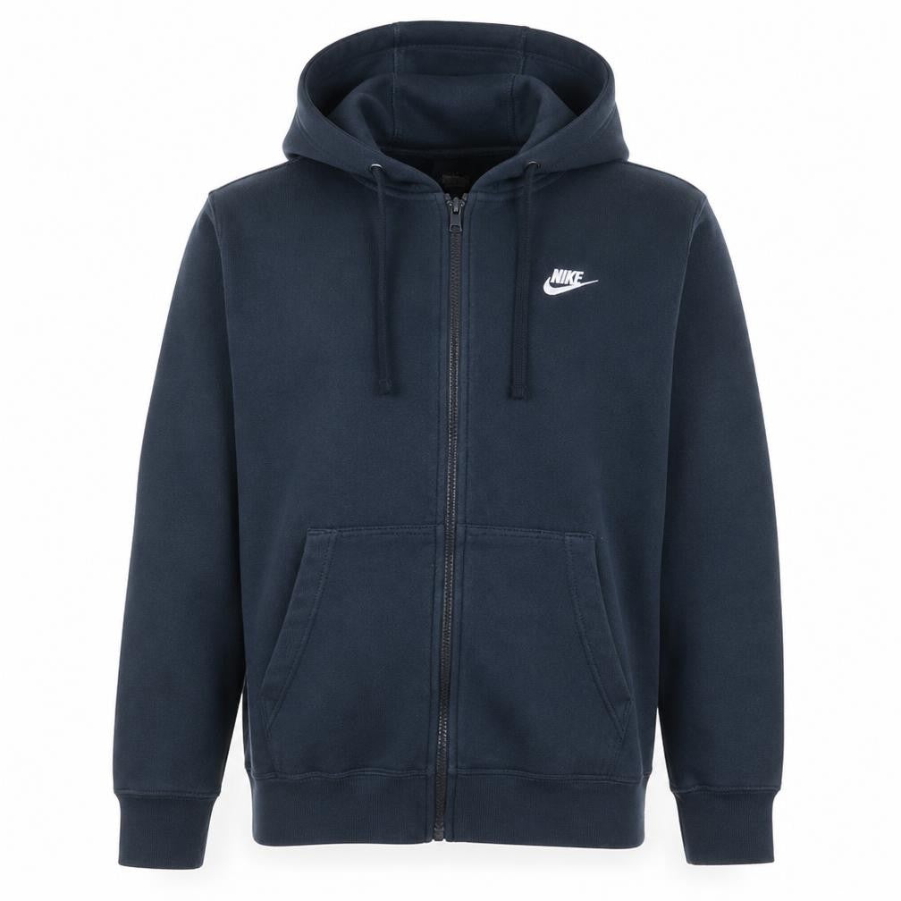 Nike Men's Black Full Zip Hoodie Size L Sports Fleece