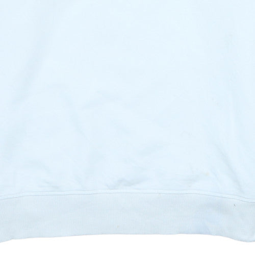 Tommy Hilfiger Men’s White 2XL Pullover Logo Sweatshirt