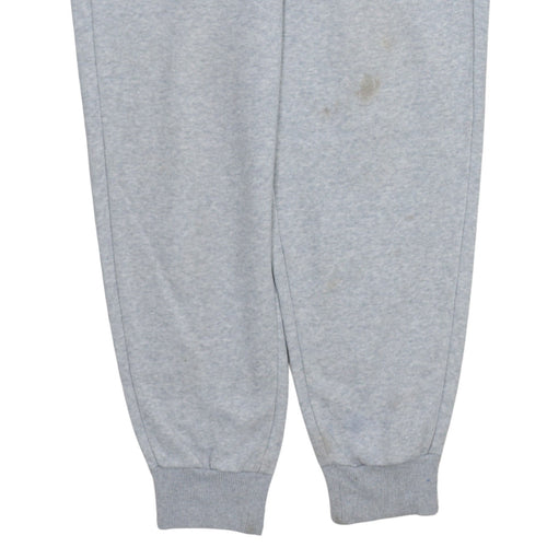 Puma Men’s Grey Fleece Sweatpants L Regular Fit Casual Tapered