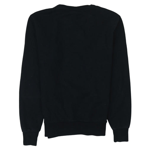 Ellesse Men’s Black Regular Fit Crew Neck Pullover Sweatshirt S