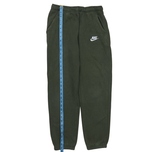 Nike Boys Green Fleece Sweatpants XL 13-15 Years Jogger Trousers