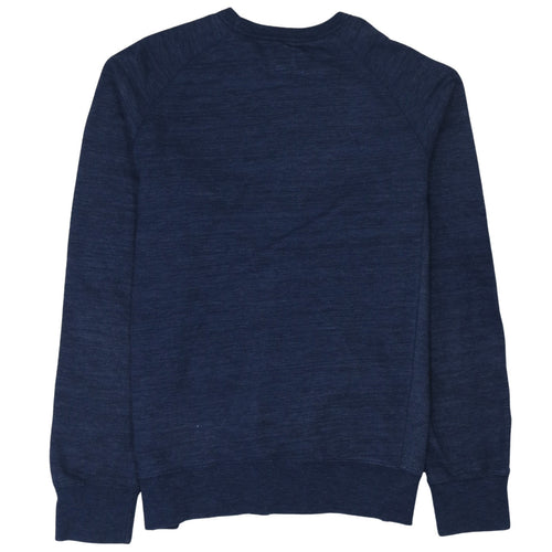 Champion Men's Blue Crew Neck Pullover Sweatshirt Medium