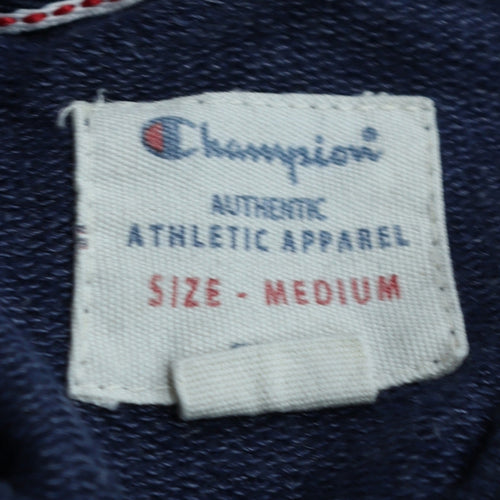 Champion Men's Blue Crew Neck Pullover Sweatshirt Medium