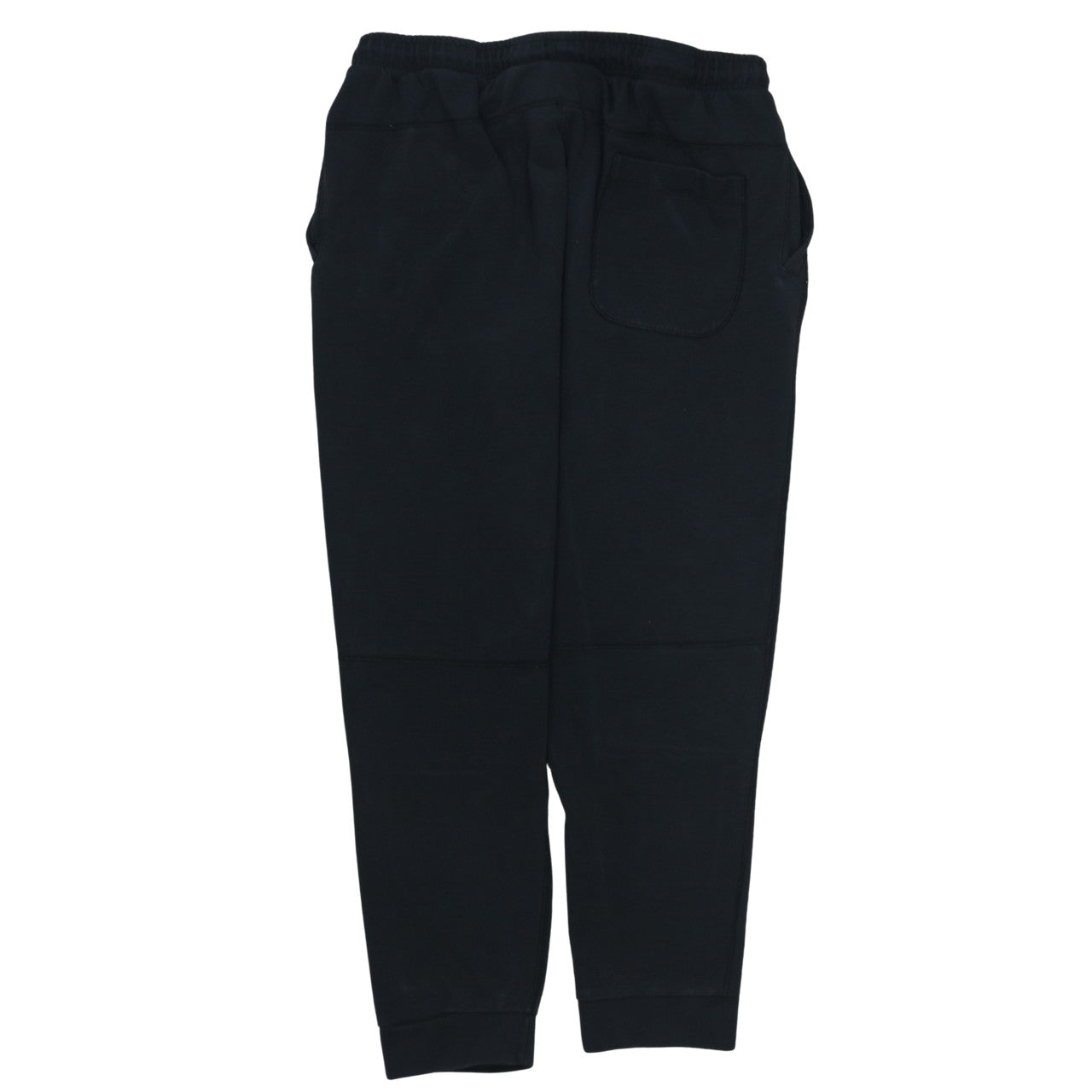 Nike Men's Black Jogger Sweatpants L Cotton Tapered Fit