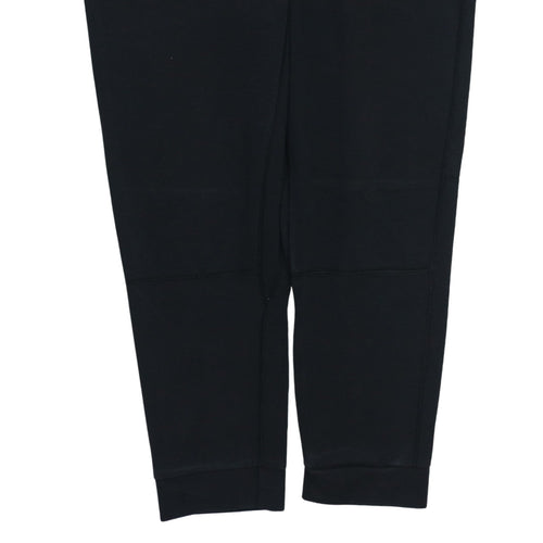 Nike Men's Black Jogger Sweatpants L Cotton Tapered Fit