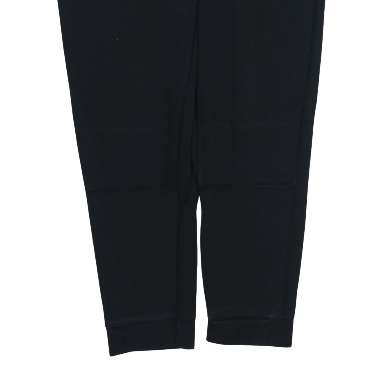 Nike Men's Black Jogger Sweatpants L Cotton Tapered Fit