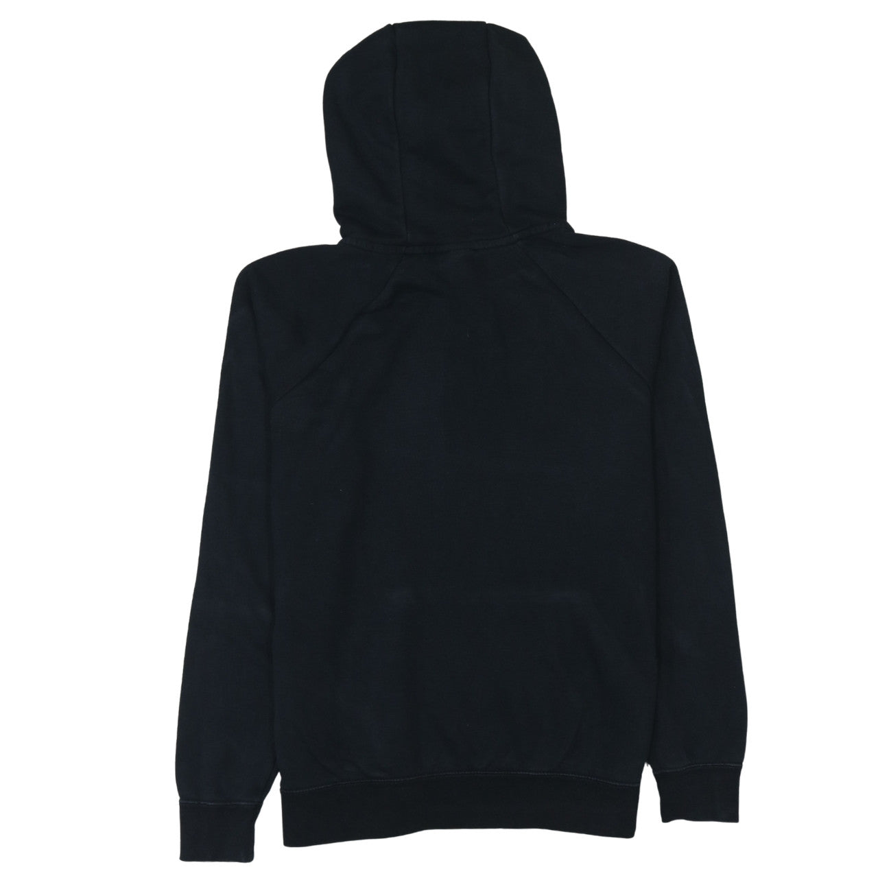 Nike Mens Black Pullover Hoodie Medium Logo Fleece Sweatshirt