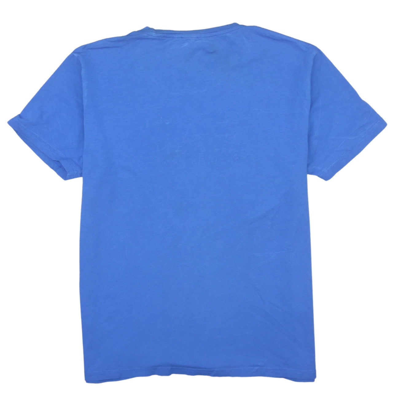 Emporio Armani EA7 Men's Blue L Logo Crew Neck Short Sleeve T-Shirt