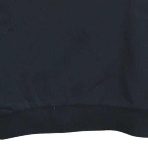Adidas Mens Blue Colour Block Crew Neck Sweatshirt Small