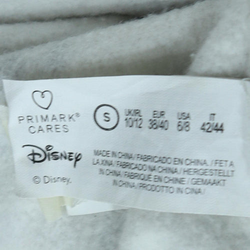 Disney Primark Women White Mickey Print Pullover Sweatshirt Size S