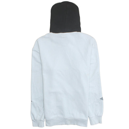 Puma Men's White & Black Pullover Hoodie Size S Sportswear