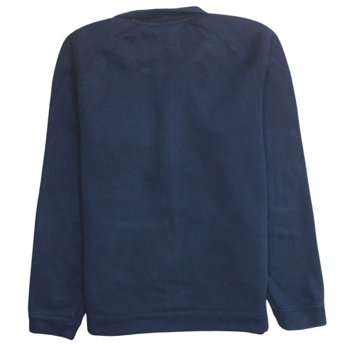 Nike Men's Blue Full Zip Fleece Sweatshirt Medium Sportswear