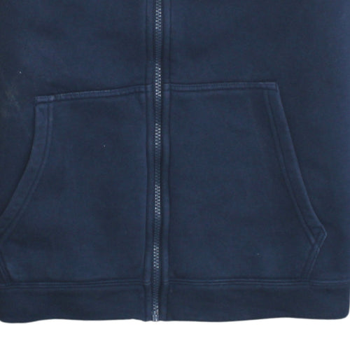 Nike Men's Blue Full Zip Fleece Sweatshirt Medium Sportswear