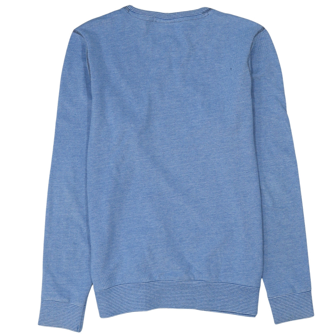 883 Police Men's Blue Cotton Crew Neck Pullover Sweatshirt Size L