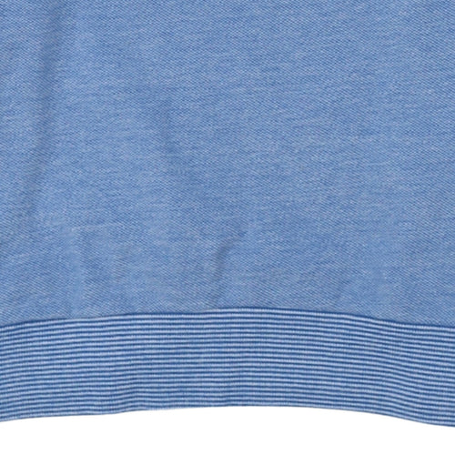883 Police Men's Blue Cotton Crew Neck Pullover Sweatshirt Size L
