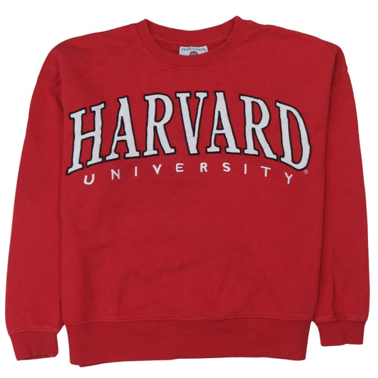 F&F Women Red Harvard University Logo Sweatshirt Size 14