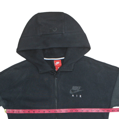 Nike Air Men's Black Full Zip Hoodie Small Regular Fit Sportswear