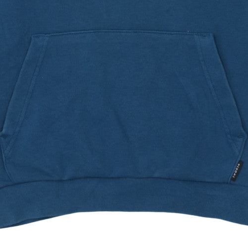 Nike Men's Blue Pullover Hoodie Small Regular Fit Fleece Sweatshirt