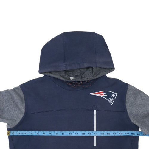 Nike Men's Blue Pullover Hoodie M Regular Fit Fleece Sportswear
