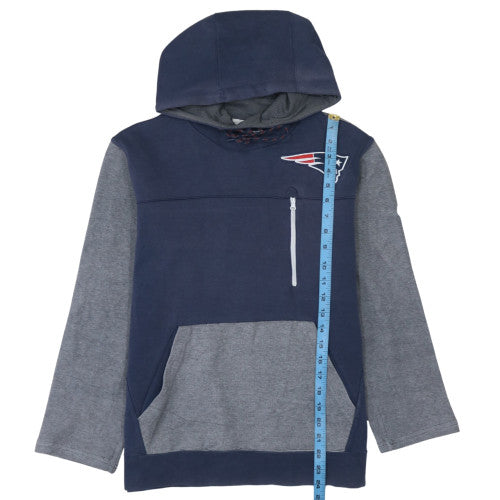 Nike Men's Blue Pullover Hoodie M Regular Fit Fleece Sportswear