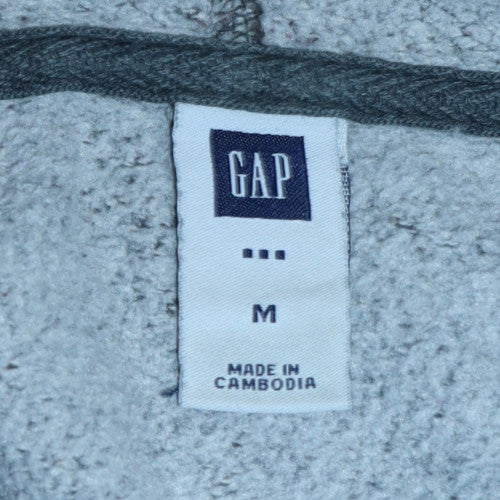 GAP Women’s Charcoal Pullover Hoodie Medium Cotton Blend