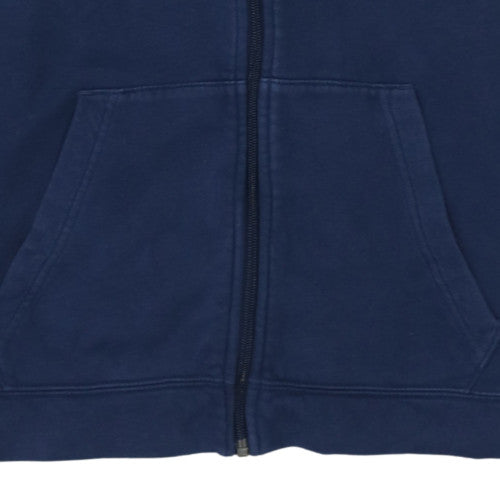 Nike Boys Blue Full Zip Hoodie XL Cotton Blend Fleece Jacket