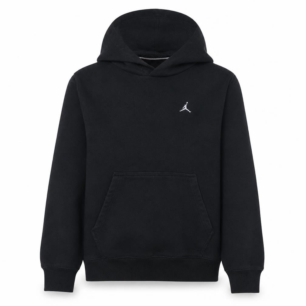 Front view of Jordan Men's Black Pullover Hoodie M Regular Fit Sportswear