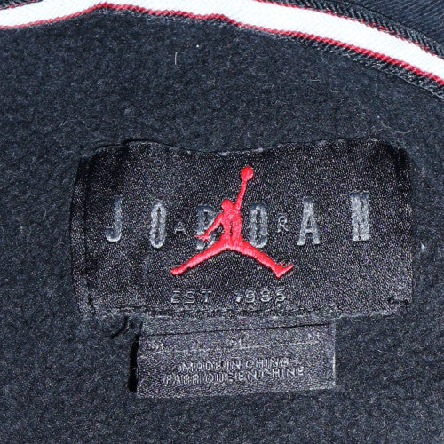 Jordan Men's Black Pullover Hoodie M Regular Fit Sportswear