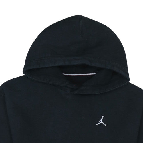 Jordan Men's Black Pullover Hoodie M Regular Fit Sportswear